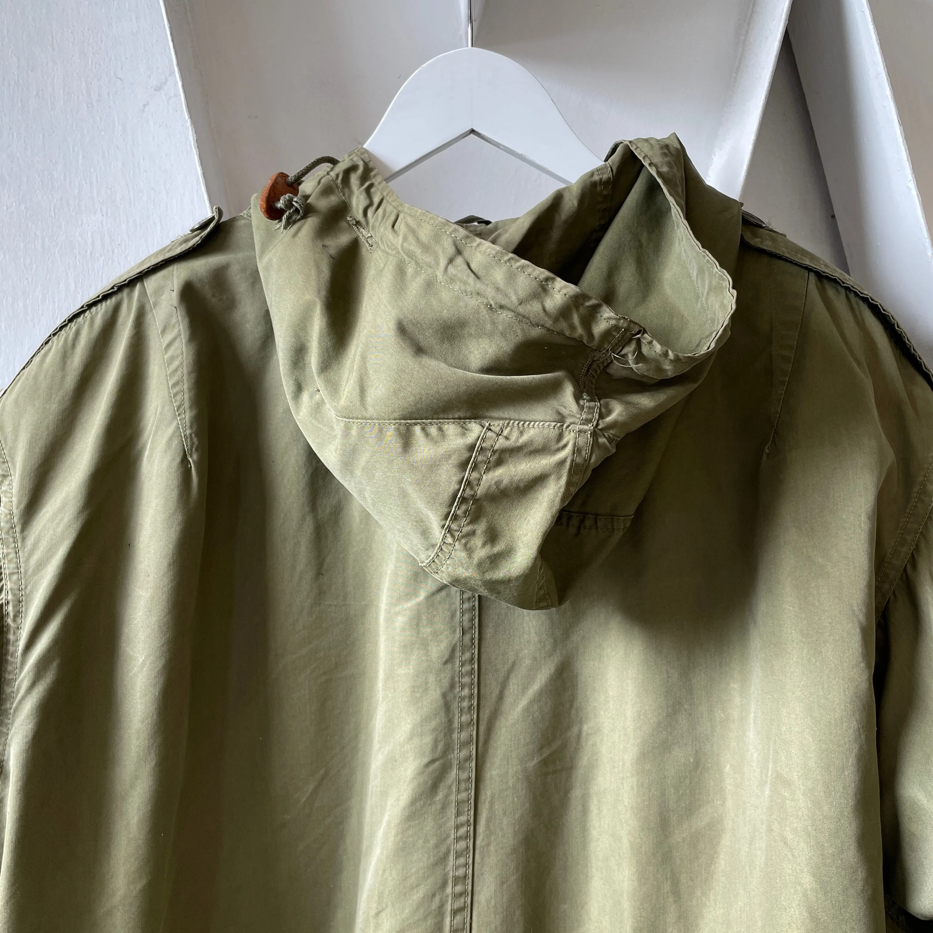 50's Lined Fishtail Parka - Large