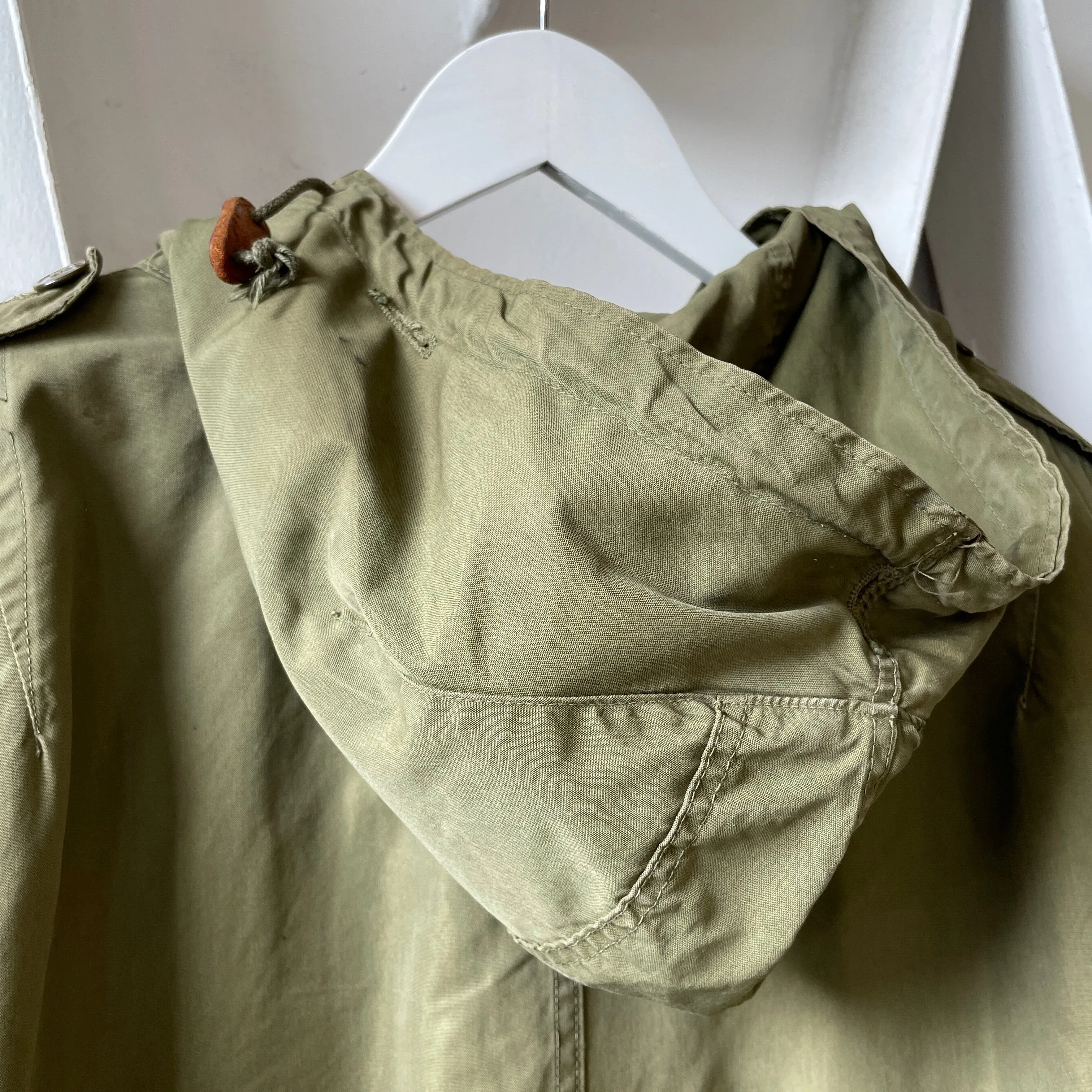 50's Lined Fishtail Parka - Large