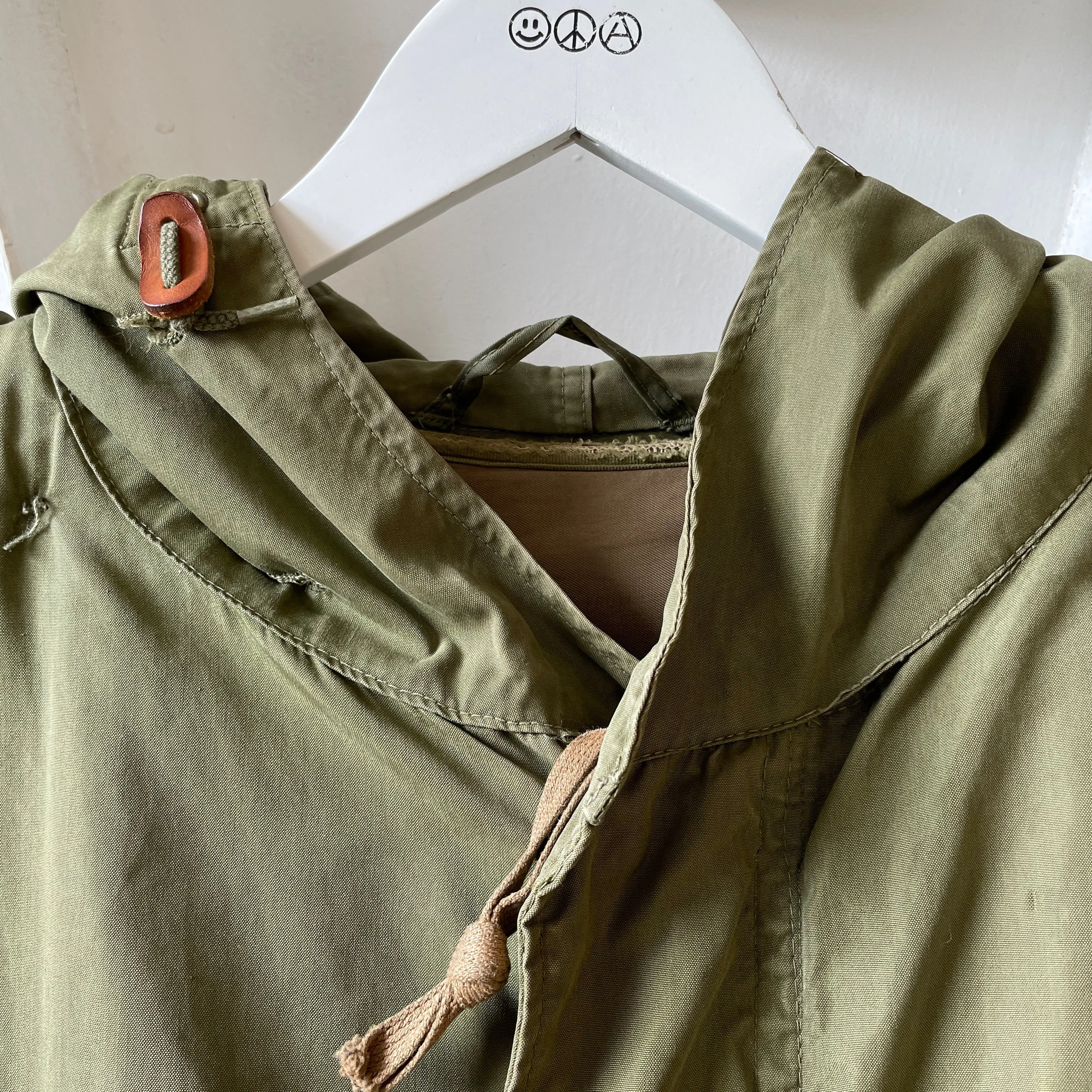50's Lined Fishtail Parka - Large
