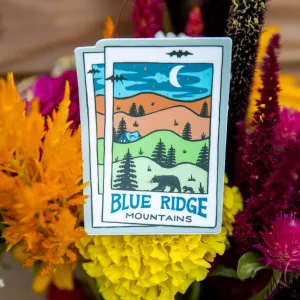 A Blue Ridge Picture (Moonlight Adventure) | Sticker