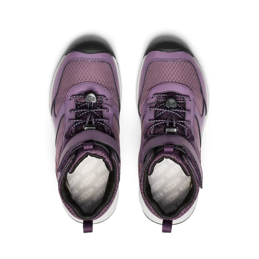 Big Kids' Skua Waterproof Boot  |  Black Plum/Plum Perfect