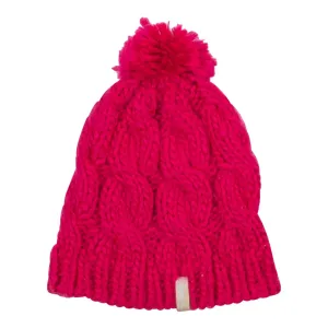 Coal The Rosa Cable Knit Pom Beanie - Women's