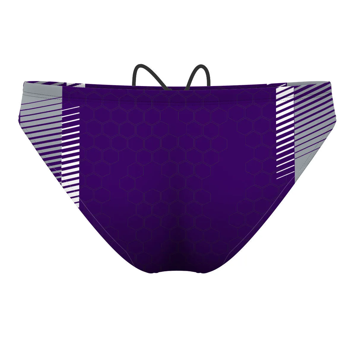 Double Piped Stripped - Waterpolo Brief Swimsuit