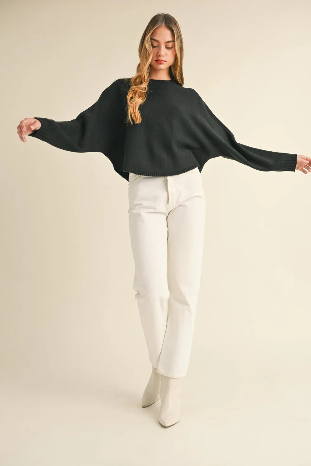 Dream of Me Baby Sweater - Black