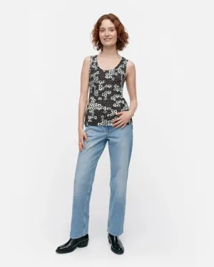 erkkeri unikko grey - rib tank top