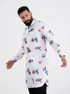 Floral Twist Tunic