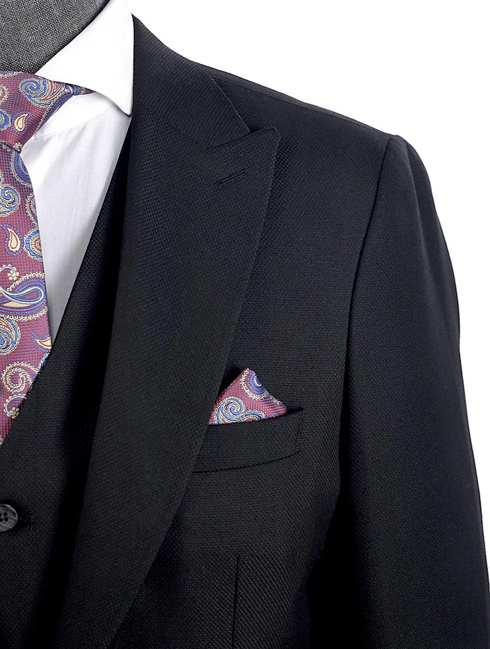 Jaxton Black Set Blazer Linen Suit