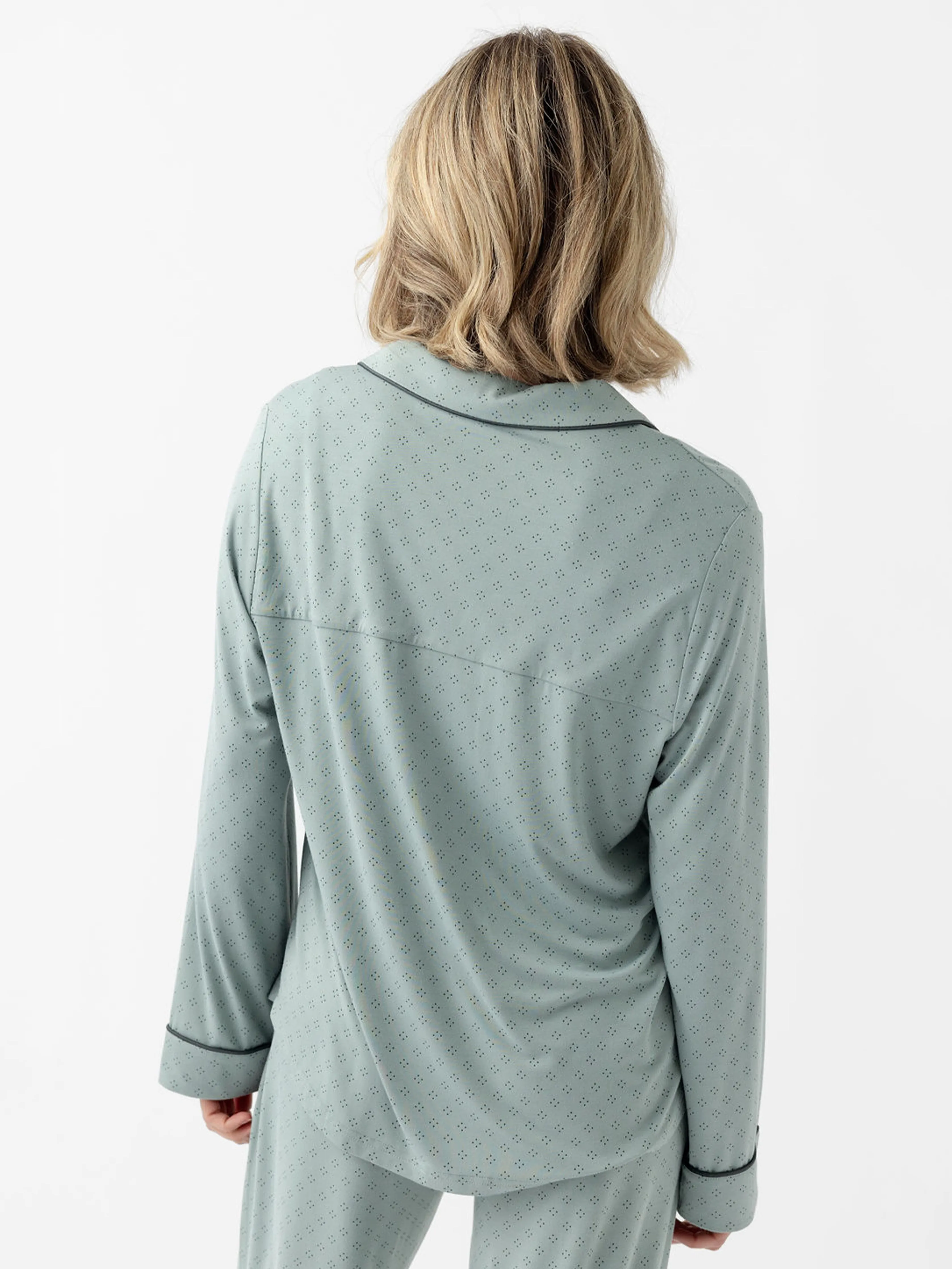 Last Chance Women's Bamboo Stretch-Knit Long Sleeve Pajama Top