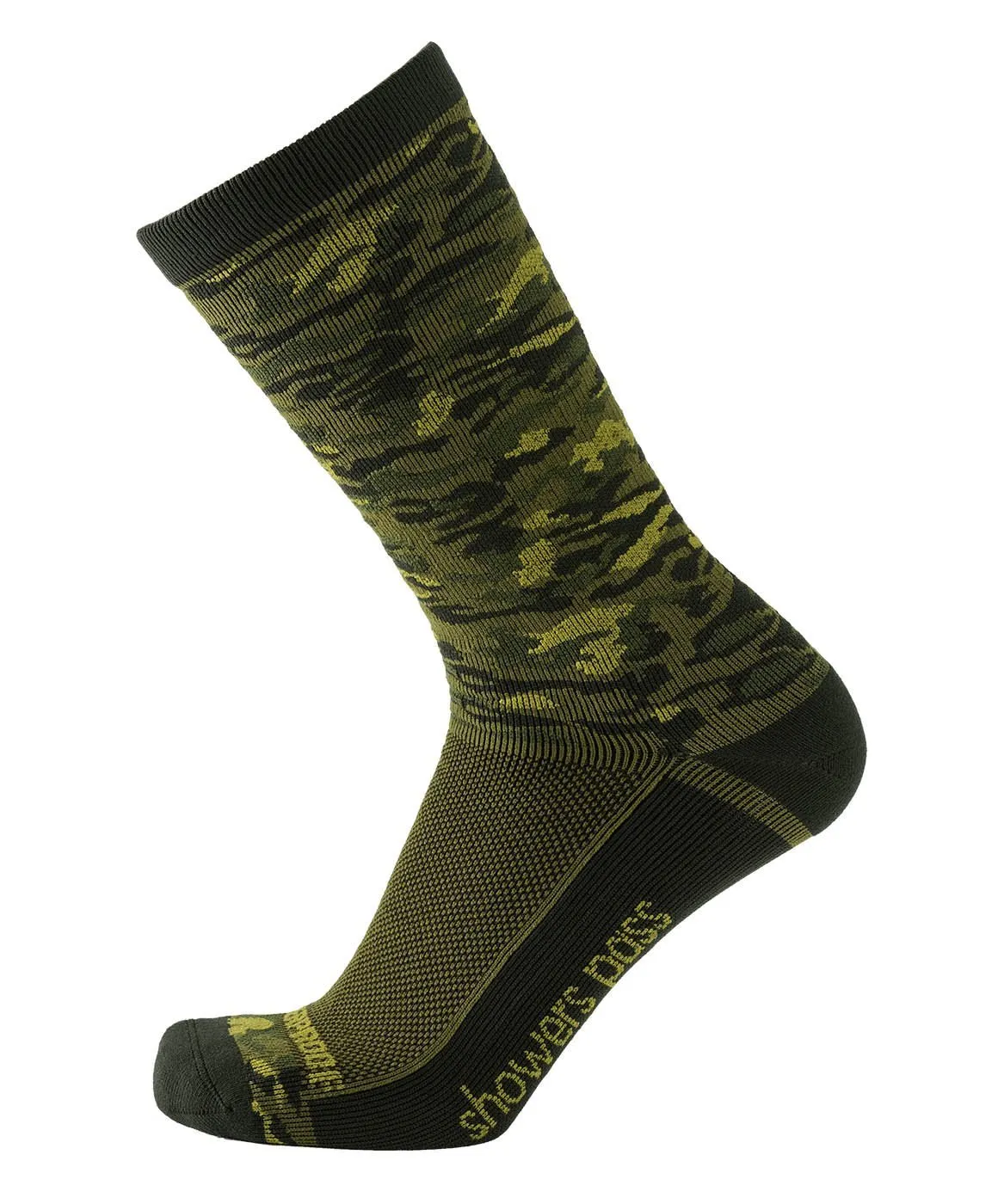 Lightweight Waterproof Crosspoint Socks Forest Camo by Showers Pass