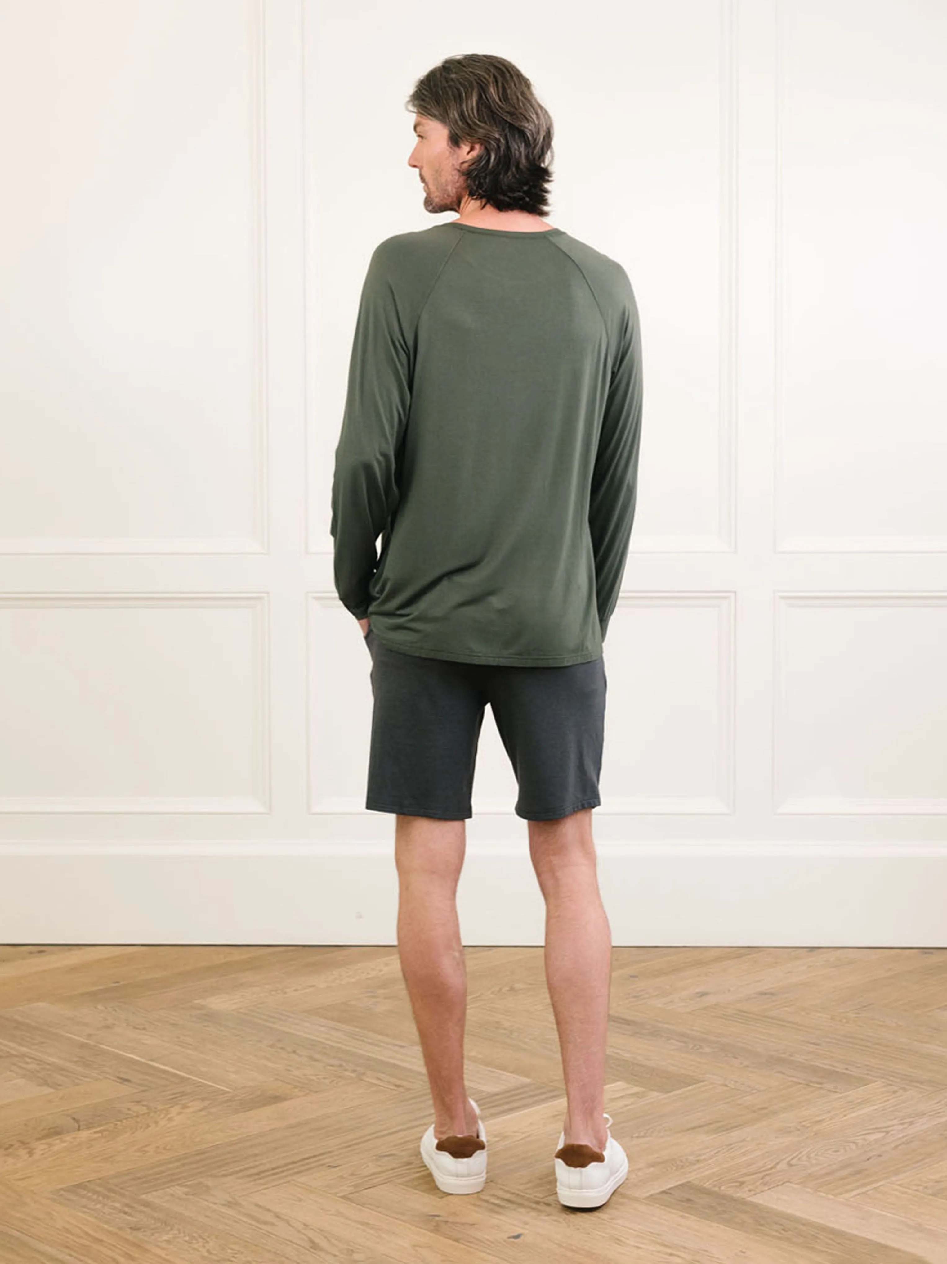 Men's Bamboo Stretch-Knit Long Sleeve