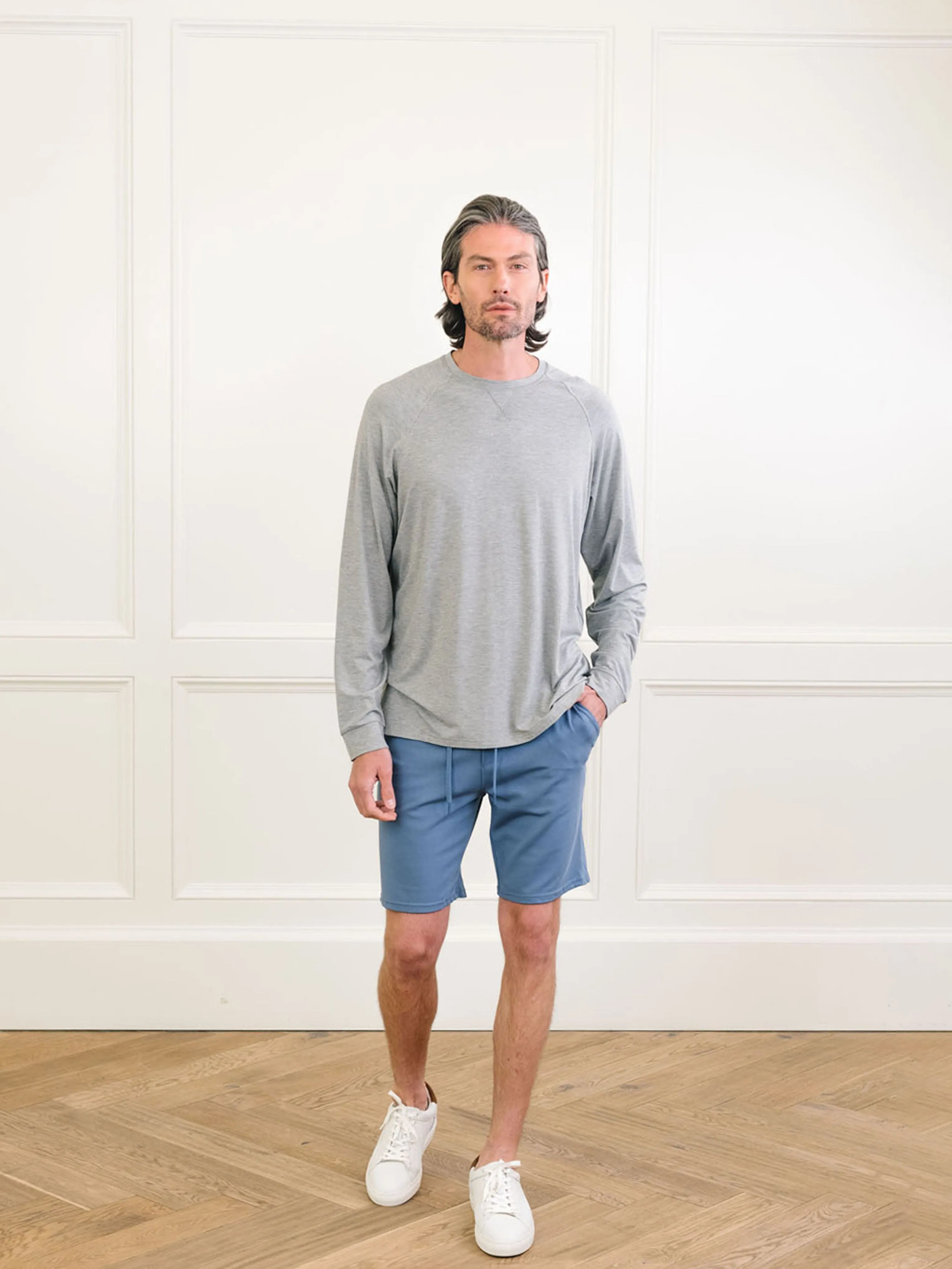 Men's Bamboo Stretch-Knit Long Sleeve