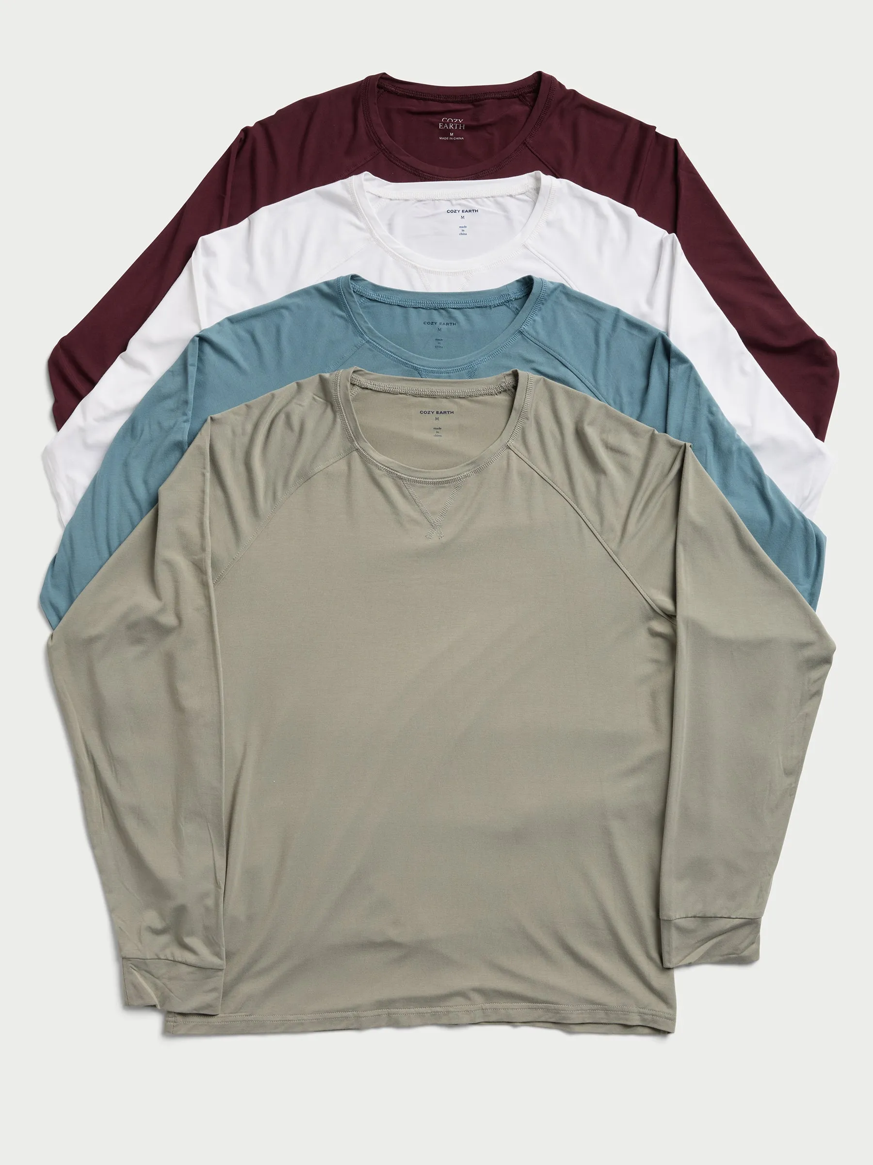 Men's Bamboo Stretch-Knit Long Sleeve