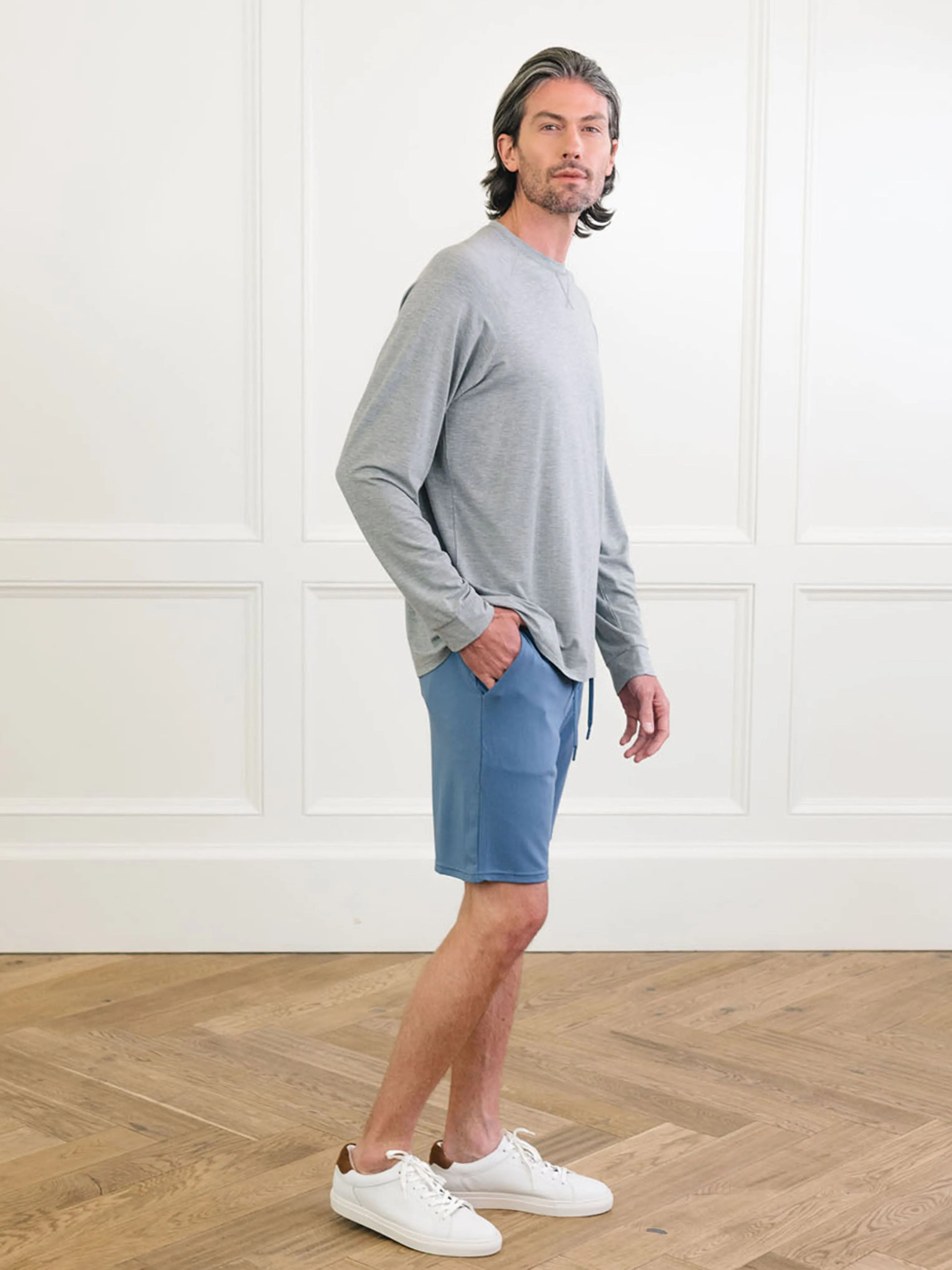 Men's Bamboo Stretch-Knit Long Sleeve