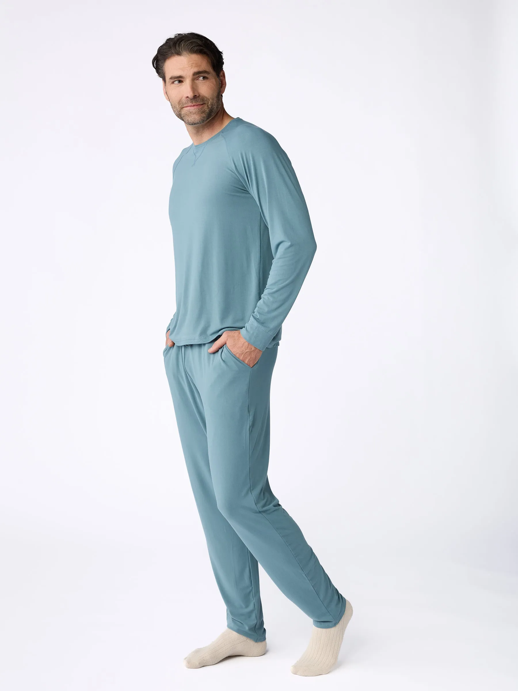 Men's Bamboo Stretch-Knit Long Sleeve