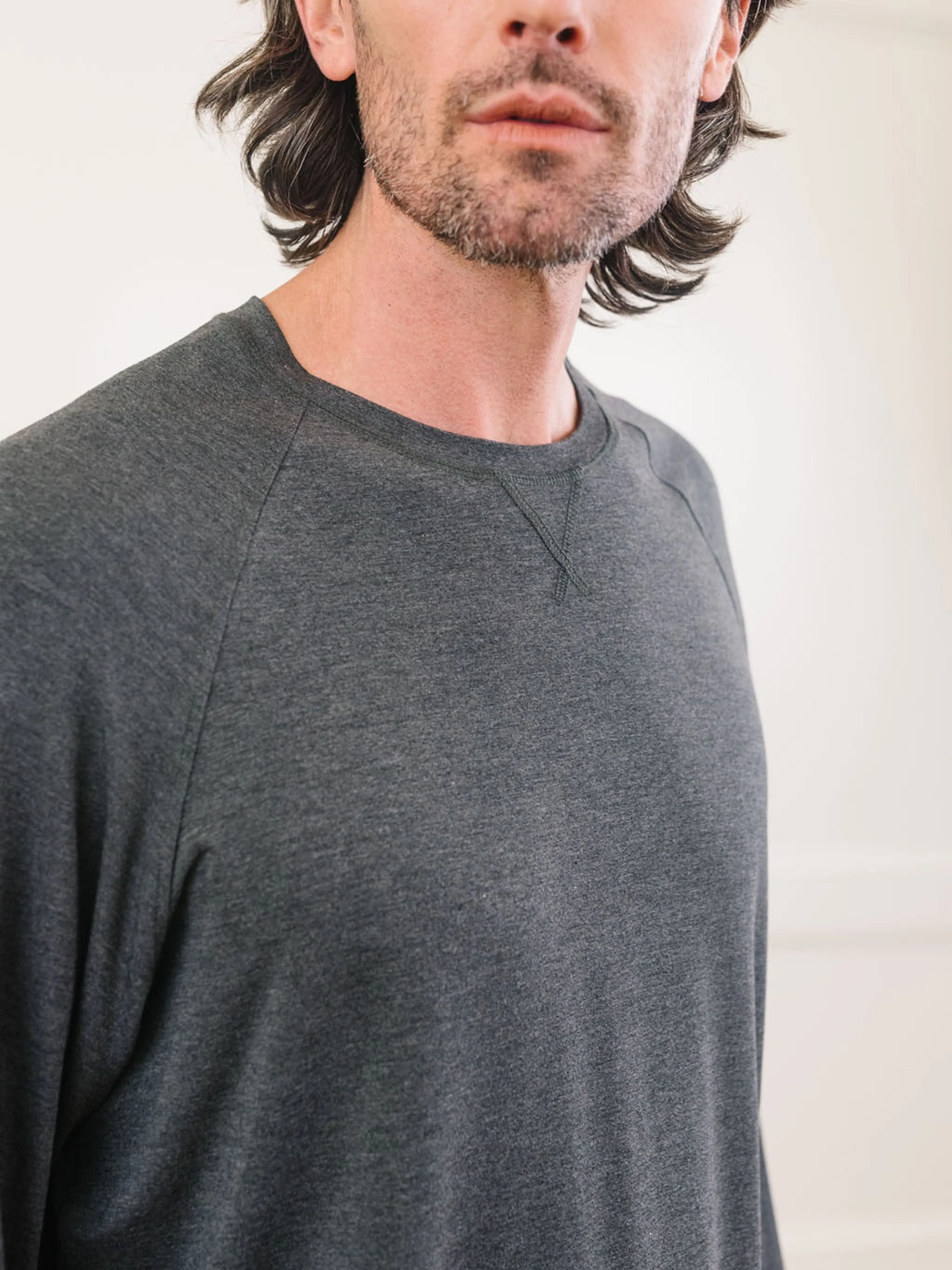Men's Bamboo Stretch-Knit Long Sleeve