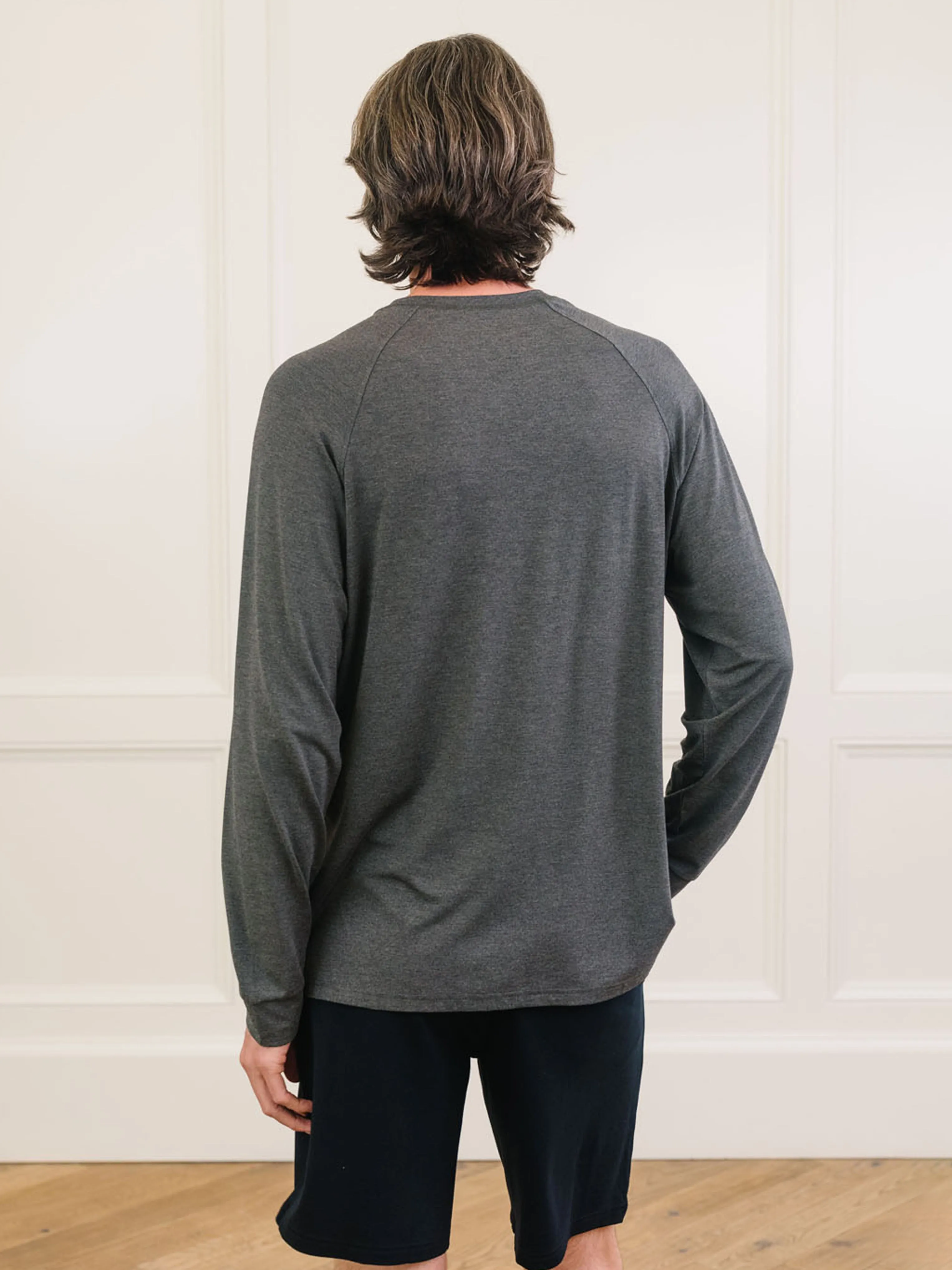 Men's Bamboo Stretch-Knit Long Sleeve