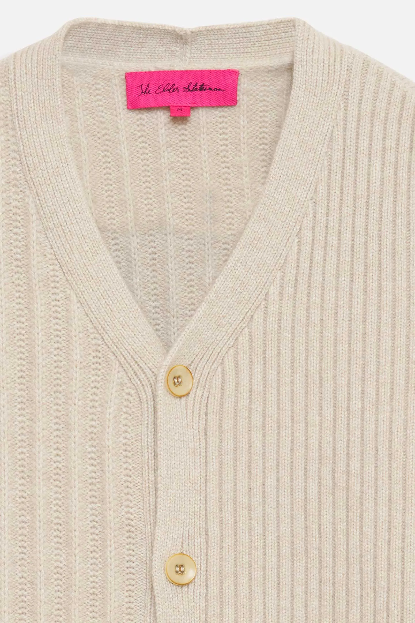 Ribbed Cigar Cardigan