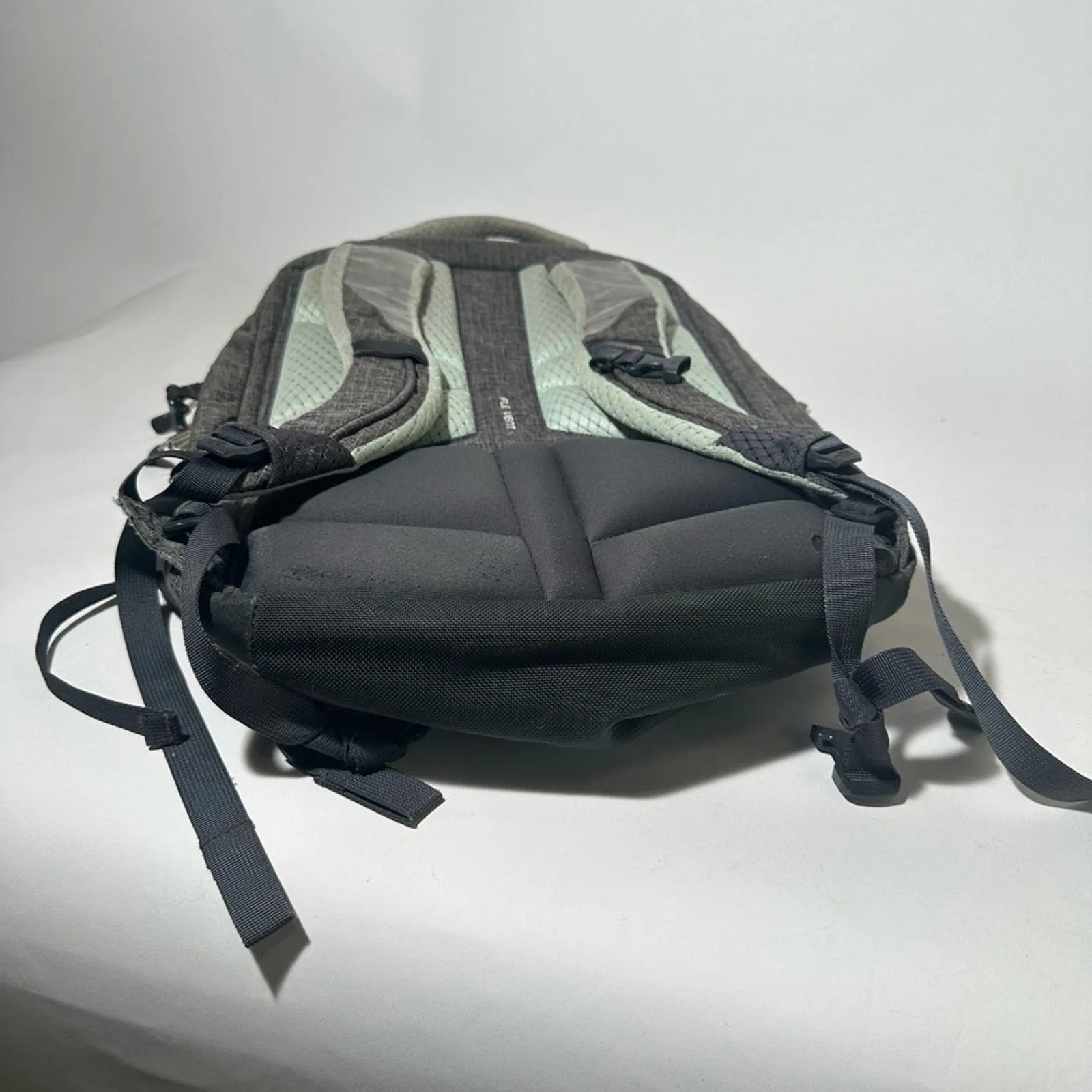 The North Face Black and Gray Backpack with Durable Design