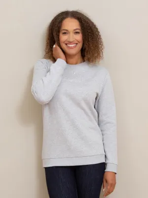 Whitecliff sweatshirt grey marl